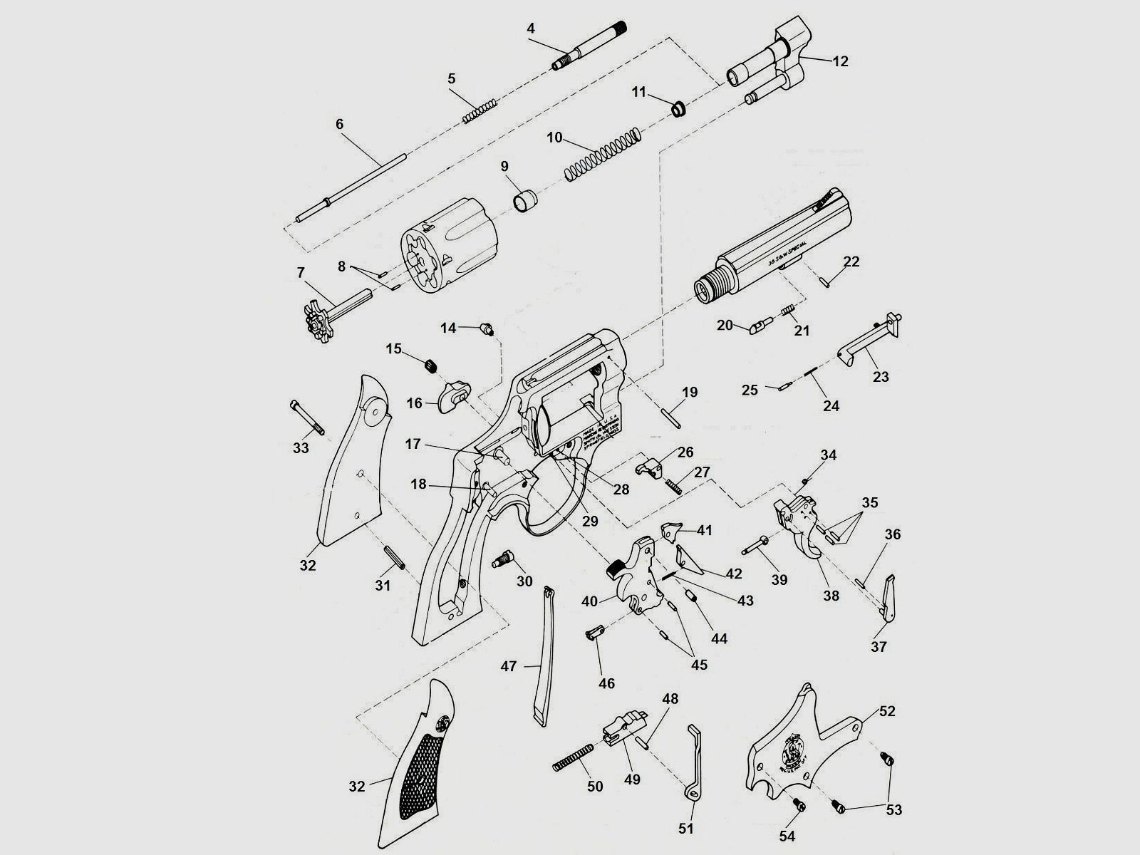 CHIEN INOX CRETE MEDIUM SMITH&WESSON CARCASSE L, image 5 sur 5