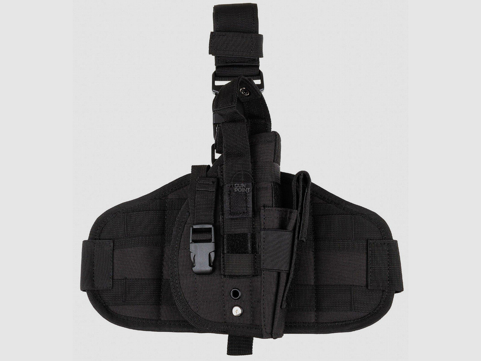 Pistolenbeinholster, "MOLLE",rechts, schwarz