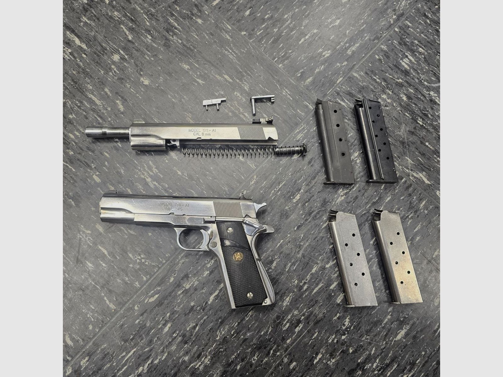  Springfield Armory 1911 – Kaliber .45 ACP & 9 mm Luger (Wechselsystem)