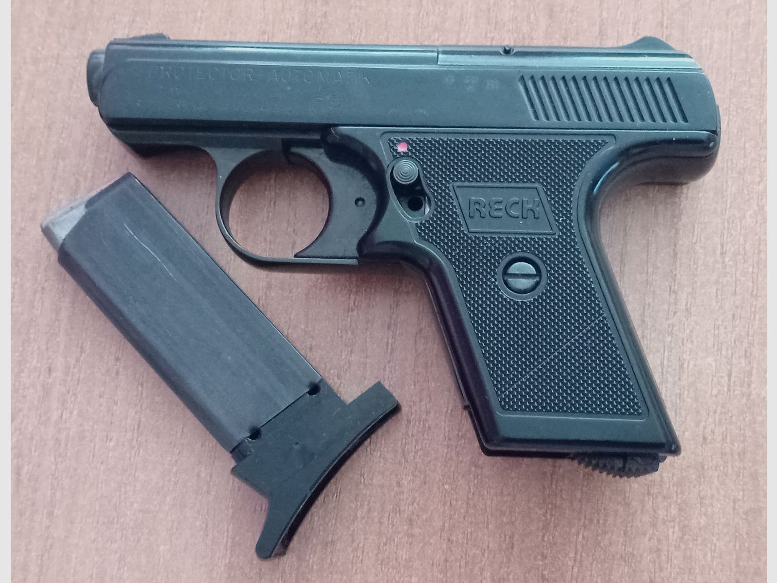 Reck Protector G5 in cal. 8 mm blank/ First PTB 12 with packaging!