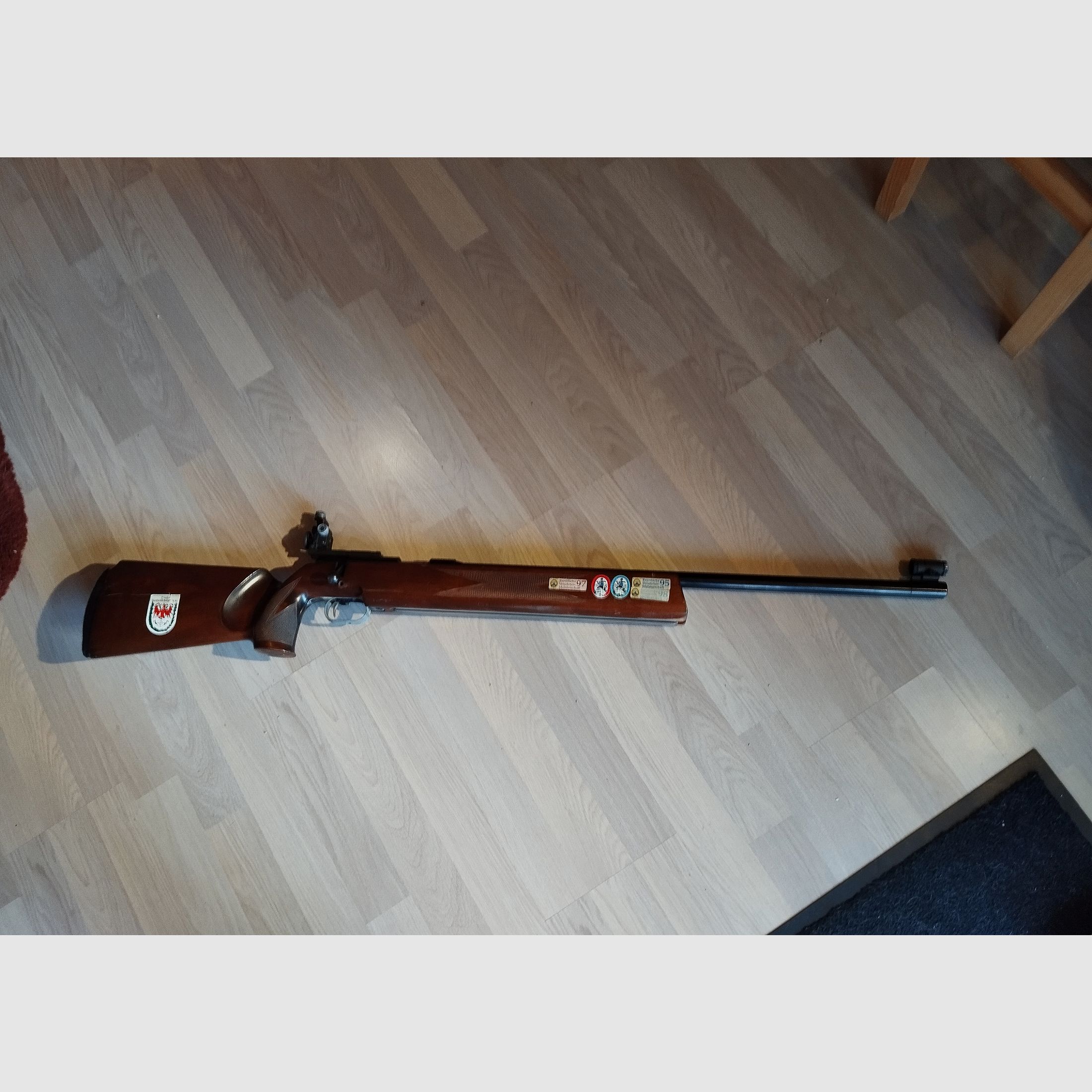 Oldtimer Anschütz KK Gewehr cal,22  der 70er Jahre in guter Qualität