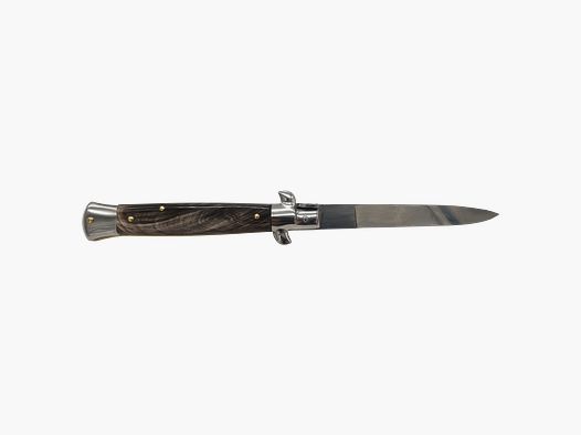 COUTEAU À RESSORT CORNE DE BUFFLE 23 CM