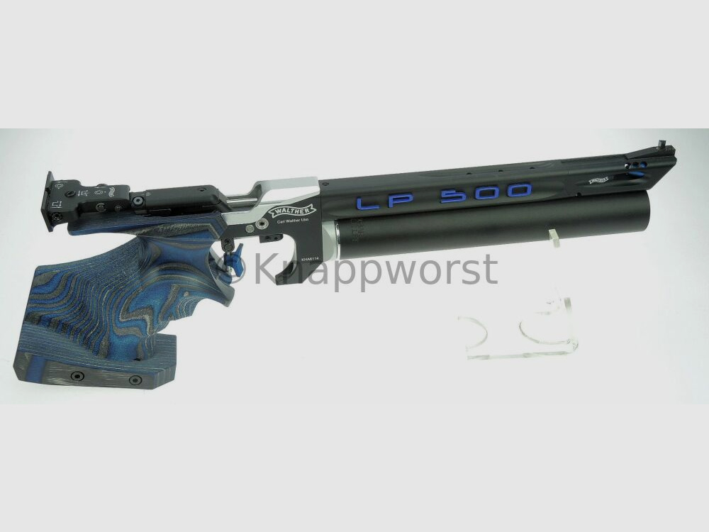 Walther LP500 Expert Blue Angel rechts maat M