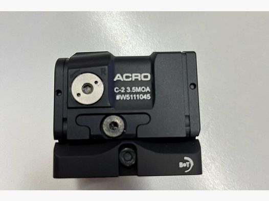 Mirino punto rosso Aimpoint Mod. Acro C-2 3,5 MOA/nero incluso adattatore