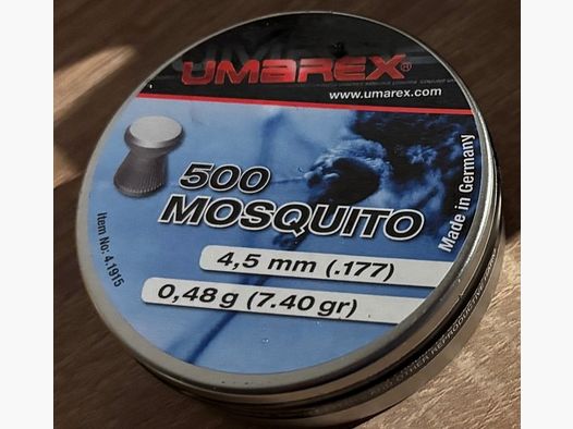 Umarex Mosquito 4.5mm Diabolo new 25,000 shots