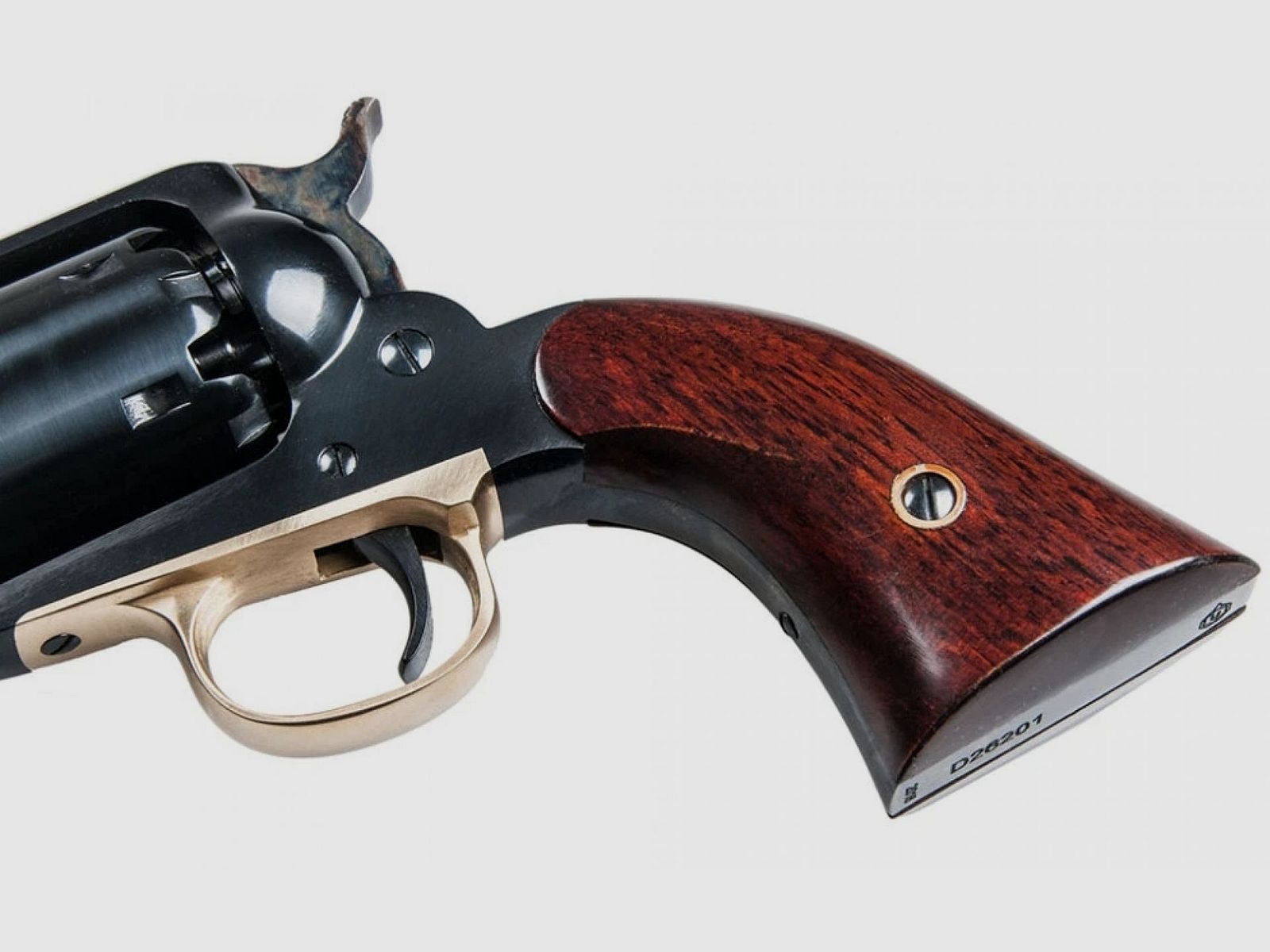 Revólver Hege Uberti Remington New Improved Navy 1858 7,3/8 cal. .36, imagen 4 de 5