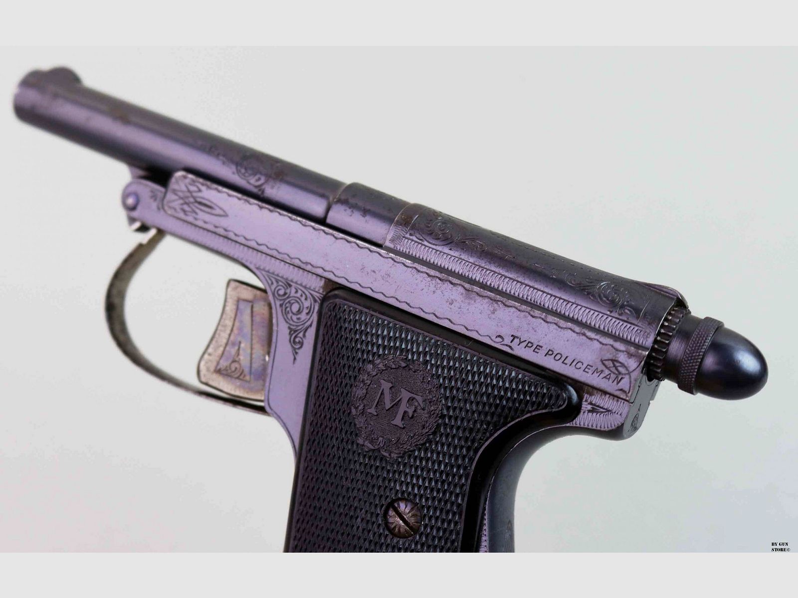 Pistola Manufrance Le Francais mod. Type Policeman cal. 6,35 mm – Luxus, immagine 13 di 15