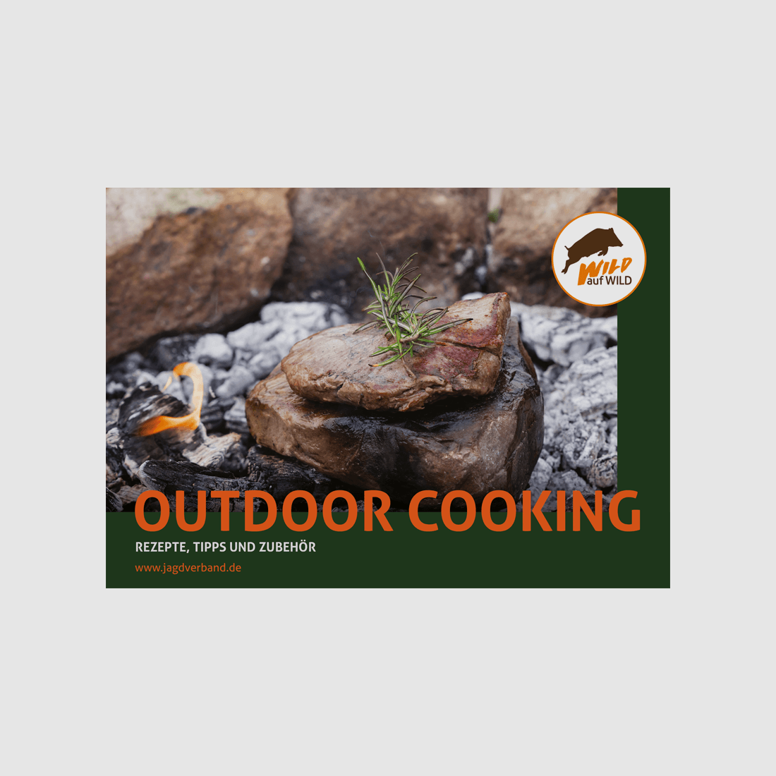 Brochure de recettes "Outdoor Cooking" (Sauvage sur Sauvage)