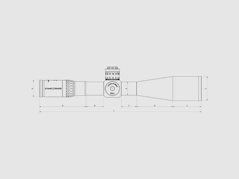 Schmidt Bender	 Limited Edition PSR PM II