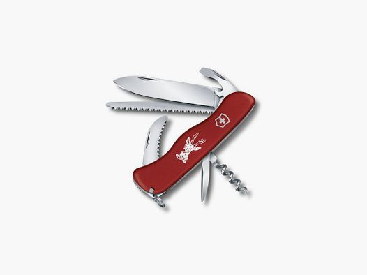 VICTORINOX HUNTER MESSER 111 MM ROT