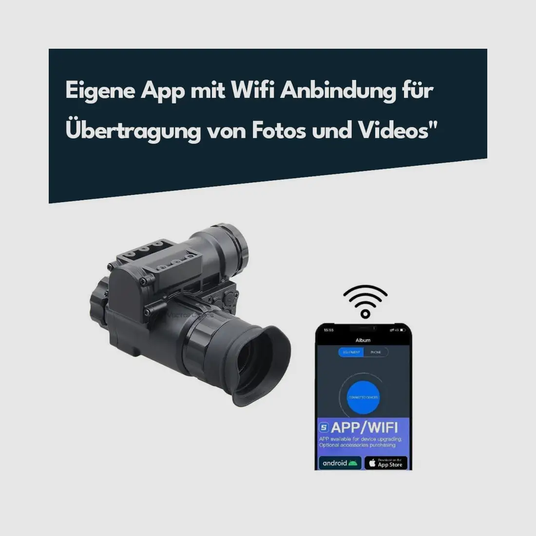 Owlset OWNV-10 cyfrowy monocular noktowizyjny 1×18, zdjęcie 3 z 4