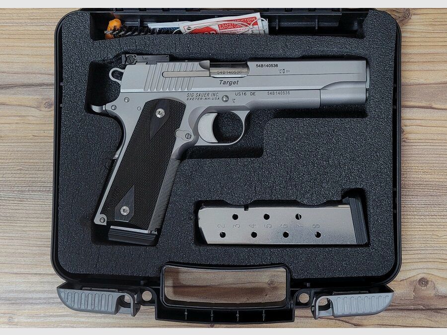 Sig Sauer 1911 Target 5" / Sig-Sauer 1911 Target stainless, image 2 sur 4