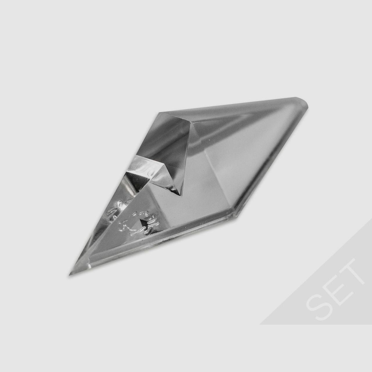 Schleifstein Acryl Einzeldisplay Gro Set