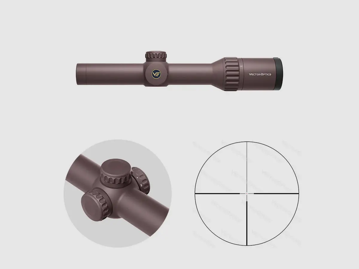 Vector Optics SCOC-46 Continental x6 1-6x24 Coyote FDE, Bild 1 von 14