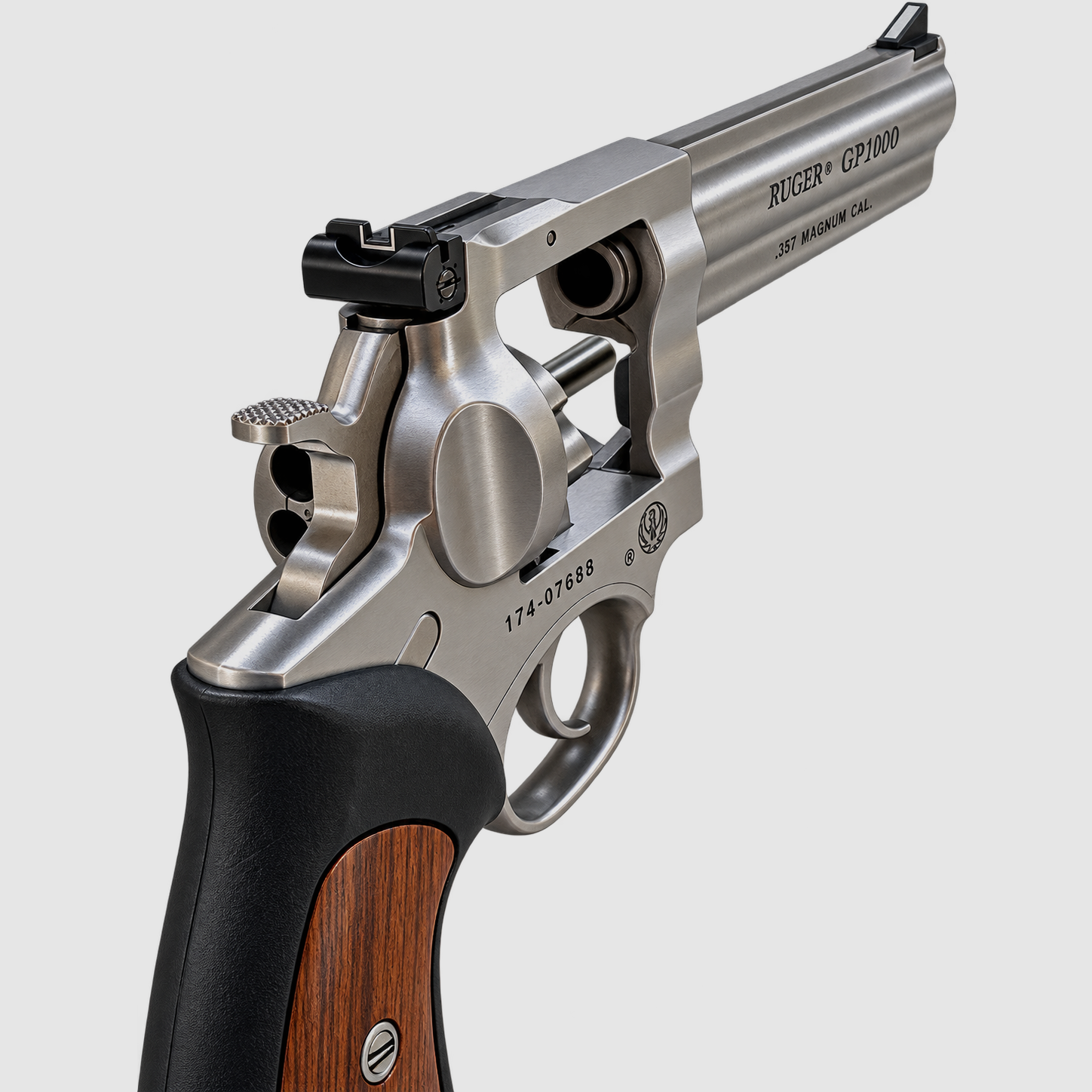 Ruger GP100 revolver – calibro .357 Magnum – 6 inch – versione in acciaio inox, immagine 3 di 4