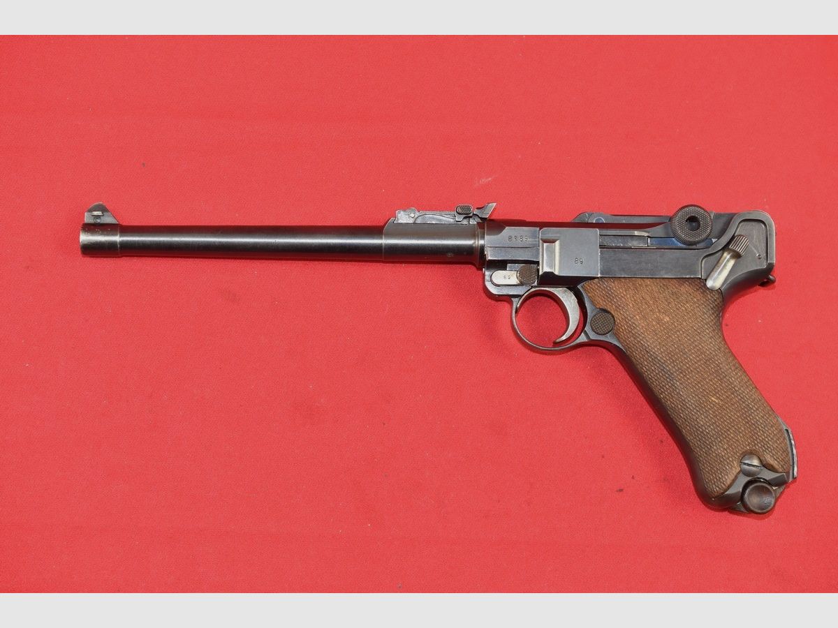 #8000 PISTOLET LUGER P08, ARTYLERIA, 1917, Kal. 9x19, zdjęcie 1 z 46