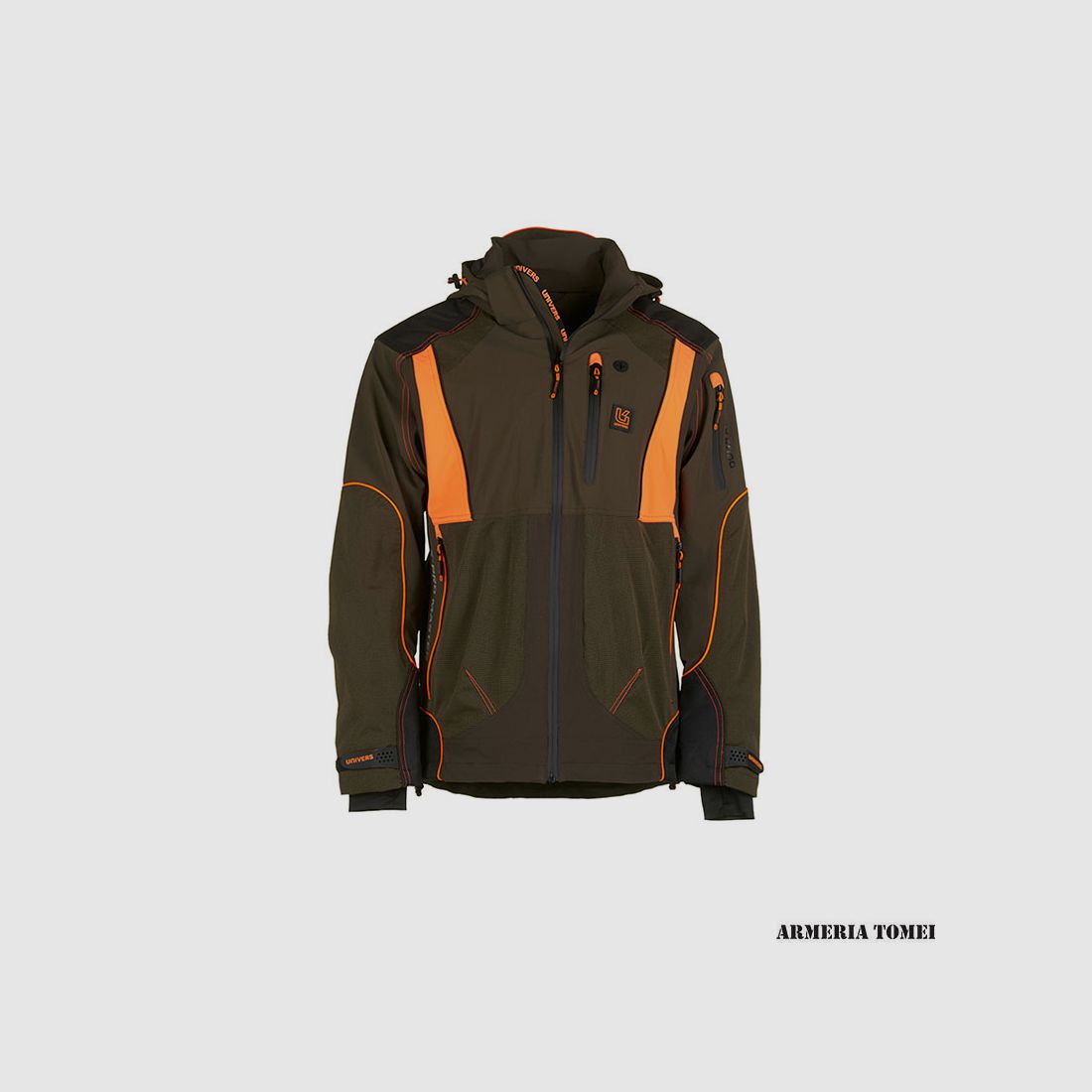 UNIVERS – JACKE X PRO MASTER U-TEX GRÜN/ORANGE, Bild 1 von 5