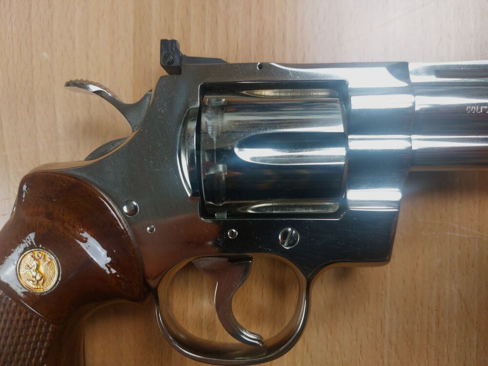 Colt, USA Python, Nickel