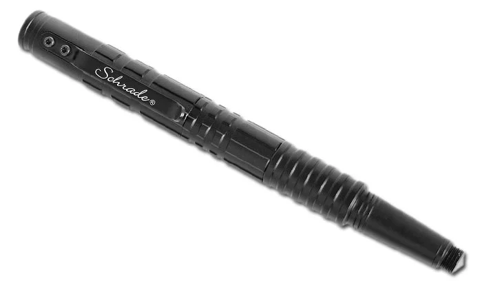 Schrade Survival Tactical Pen – Whistle, Fire starter – SCPEN4BK