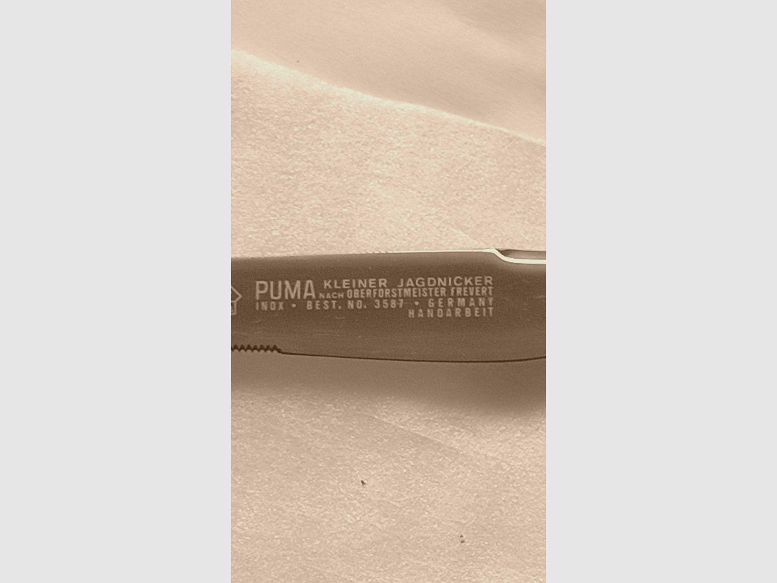 Puma kleiner Jagdnicker 3587
