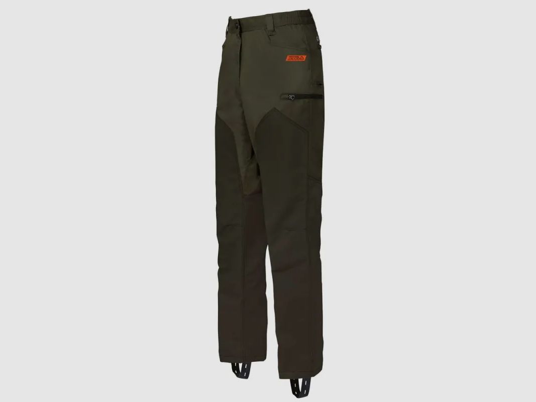 Pantaloni da battuta Attila kaki, rinforzati e impermeabili, immagine 1 di 14