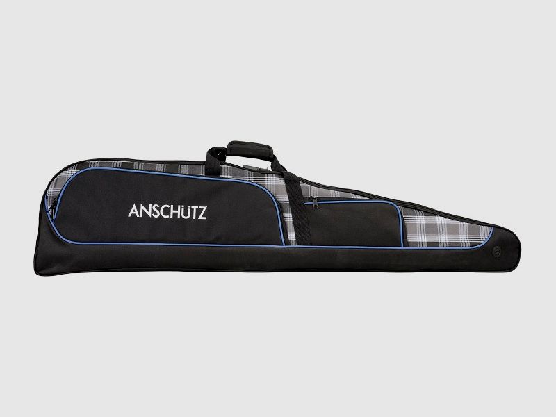 AHG-Anschütz Futteral schwarz/blau Futterale