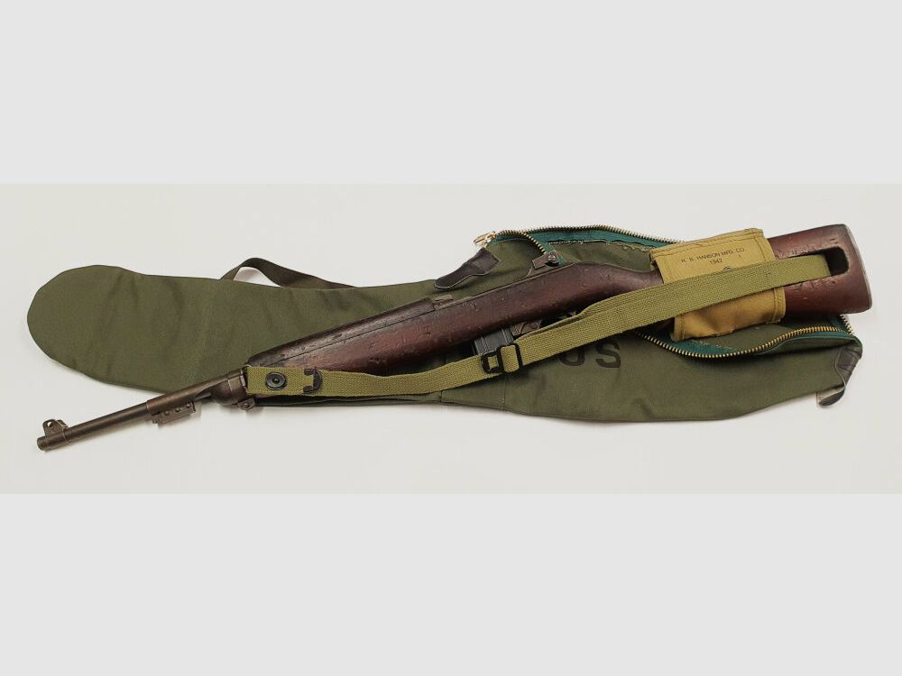 US 30M1 Carbine US ARMY WW2 M1 Carbine case carrying rifle bag canvas carrying bag new production, image 9 of 10