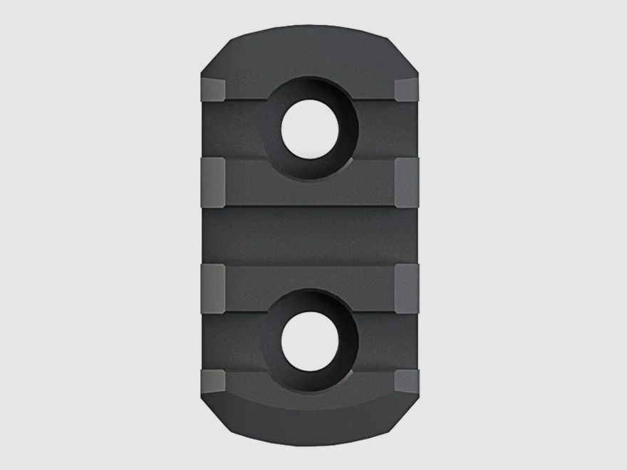 Section de Rail en Polymère Magpul M-Lok™ 3 Slots Noir