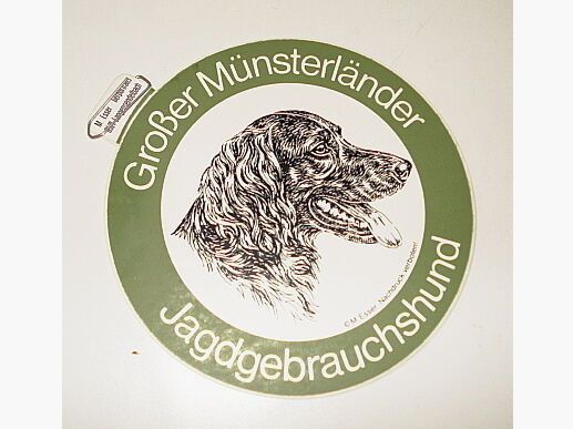 Fritzmann Aufkleber Großer Münsterländer