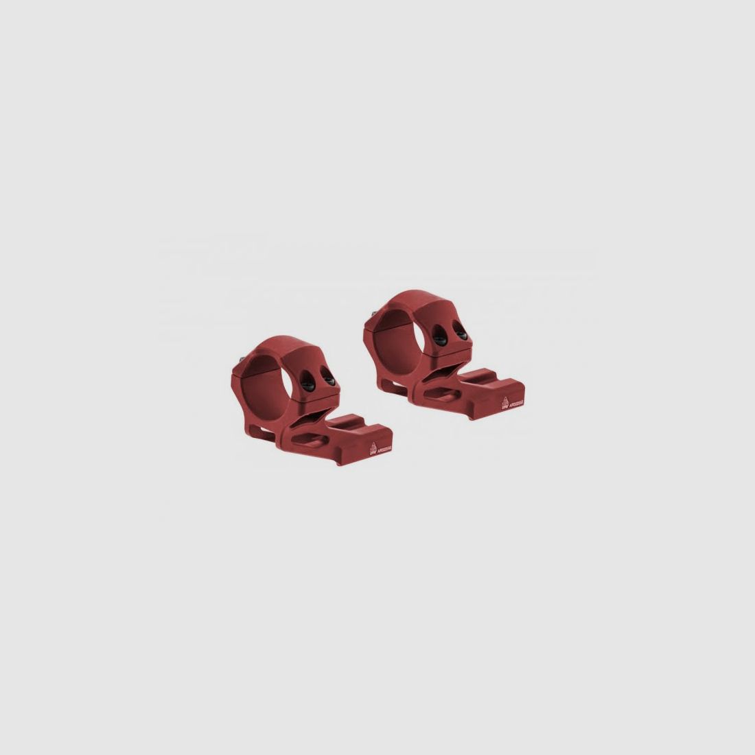 UTG Accu-Sync 30-mm-Montageringe mit hohem Profil, 37-mm-Versatz, Picatinny, Rot, Bild 1 von 4