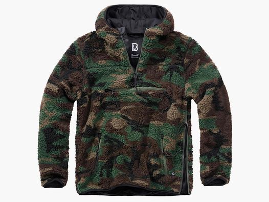 Brandit Brandit Pullover Teddyfleece Worker woodland
