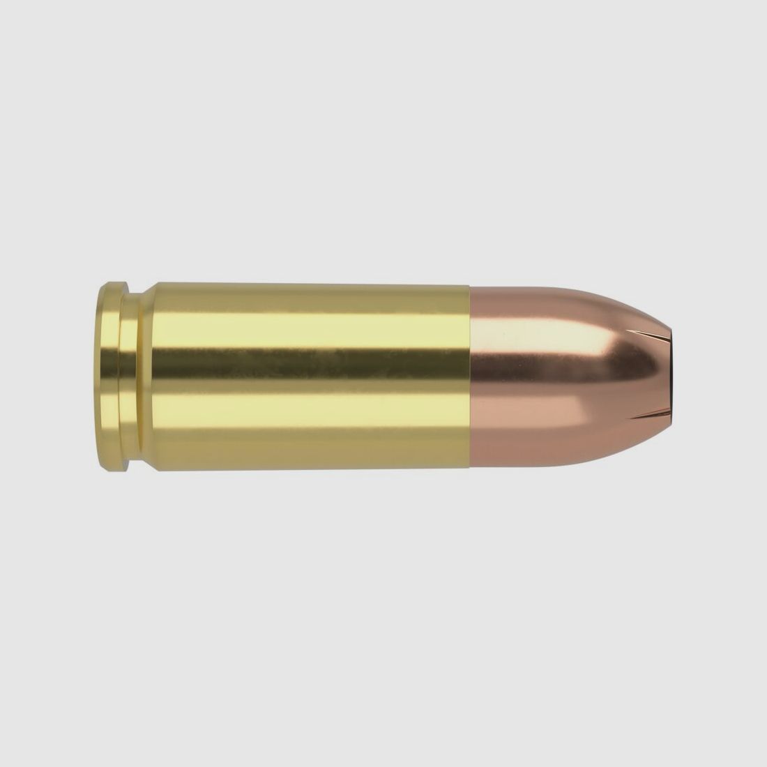 Nosler Pistoolpatronen ASP, Suppressor Ready (147 grs./9,53 g JHP), Verpakking van 50 Stuks
