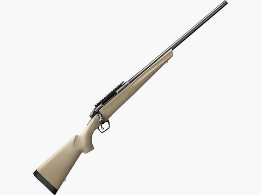Remington 783 HB Tan ecco una nuova straordinaria realizzazione della casa di Ilion. Una carabina da tiro e caccia con canna flottante a pesante lavorata mediante bottonatura e filetto in volata