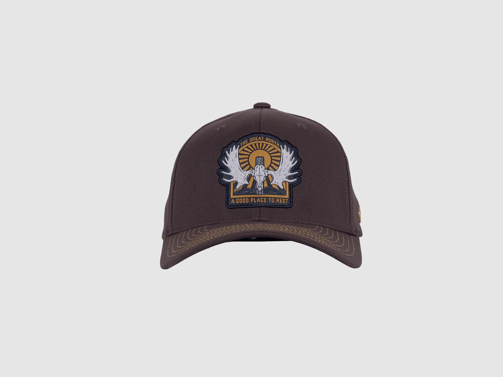 SQRTN Elchgeweih 120 Cap Braun