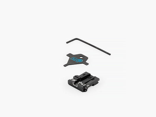 LPA TPU55BR18 Ajustable alza para Browning HP Vigilant