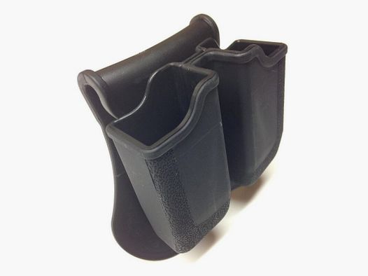 Polymer Double Pistol Mag Paddle Pouch