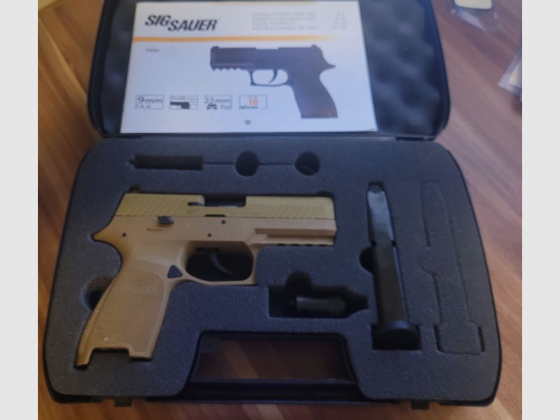 Schreckschusspistole Sig Sauer P320 FDE - 9mmPAK