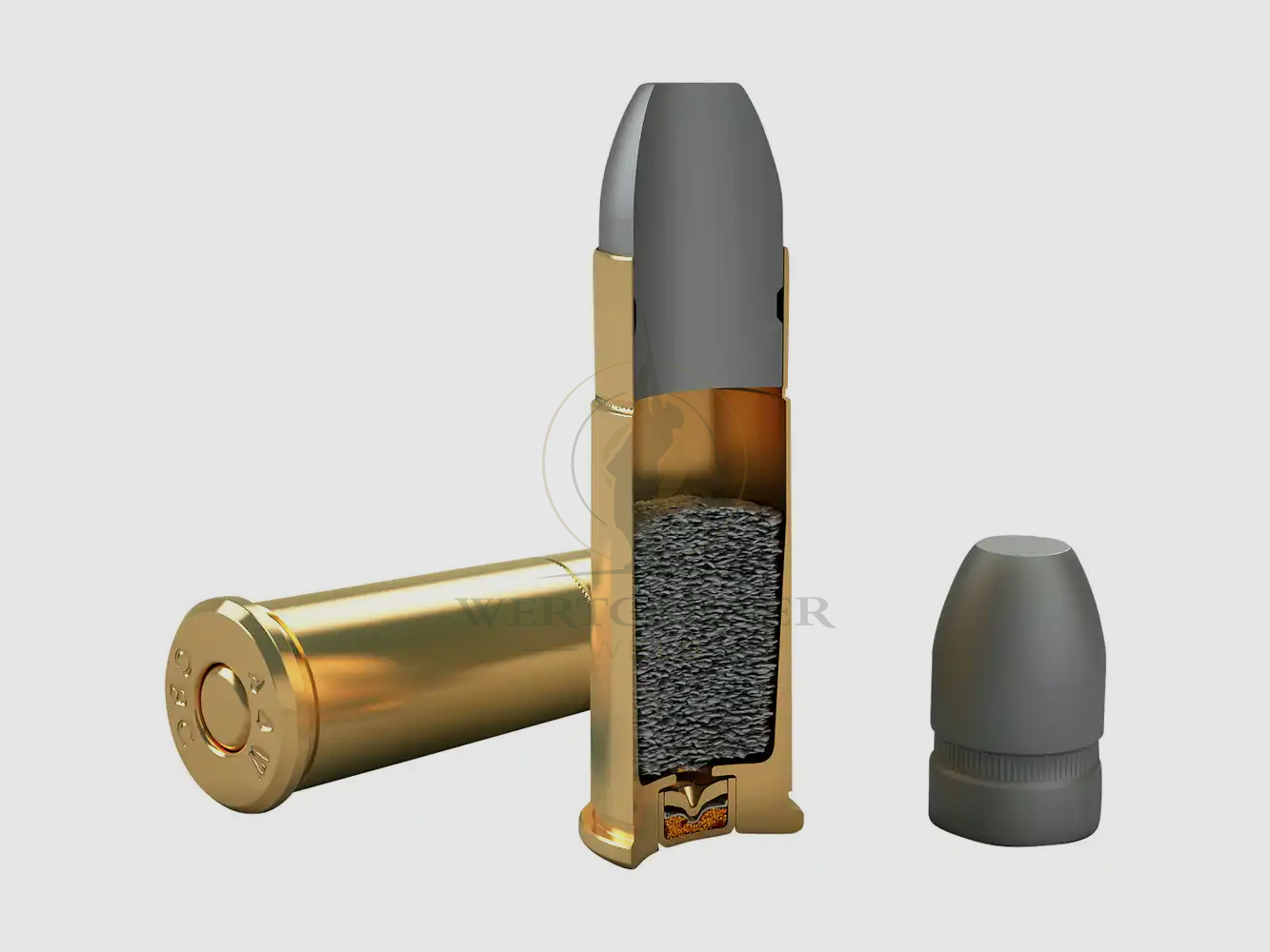 Magtech .44 S&W Special Lead Flat Nose 15.5g/240grs., image 3 of 3