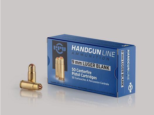 PRVI Partizan blank cartridges - 50 pieces