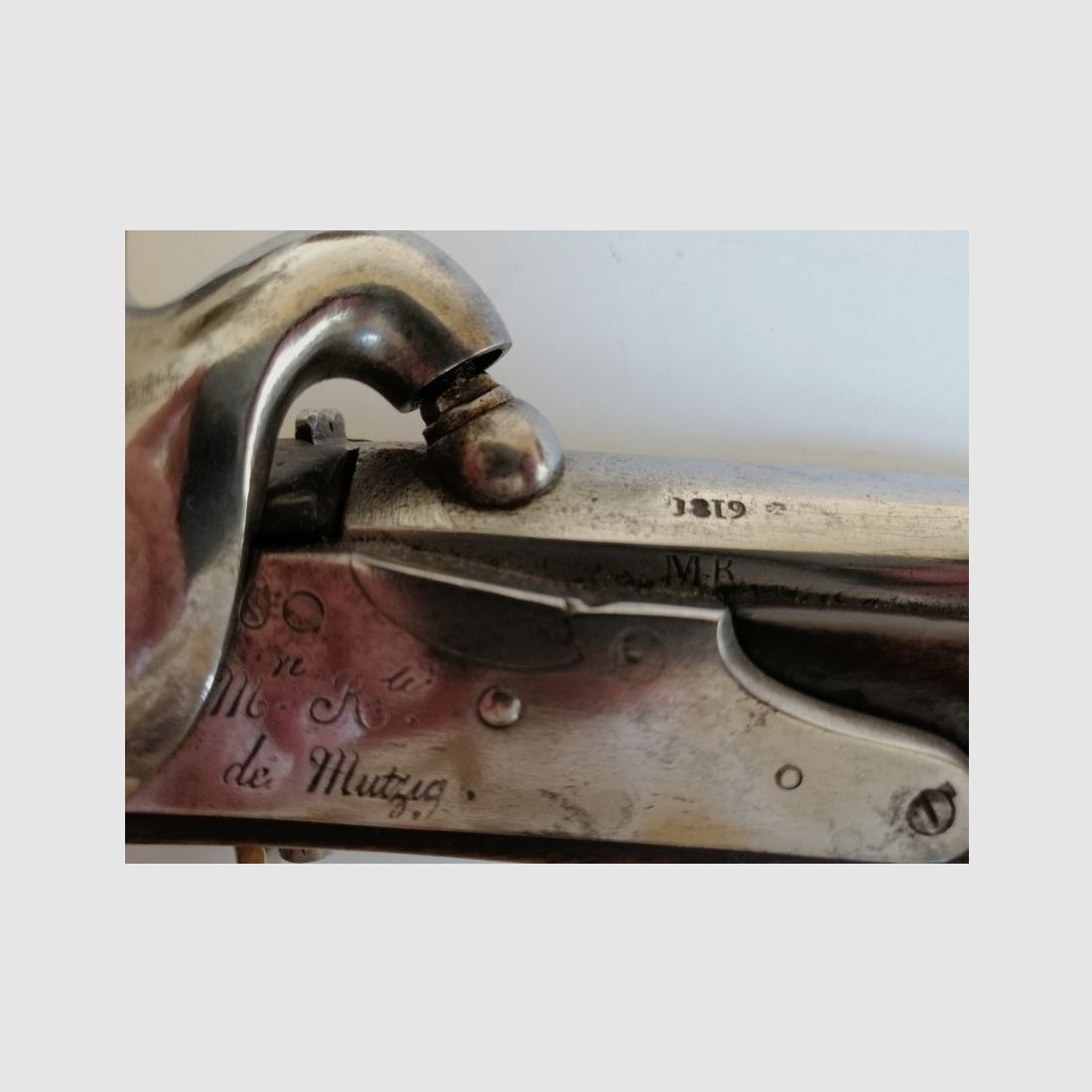 Pistola 1816 rara trasformata TBIS del 1819 – Omogenea e in ottime condizioni, immagine 17 di 20