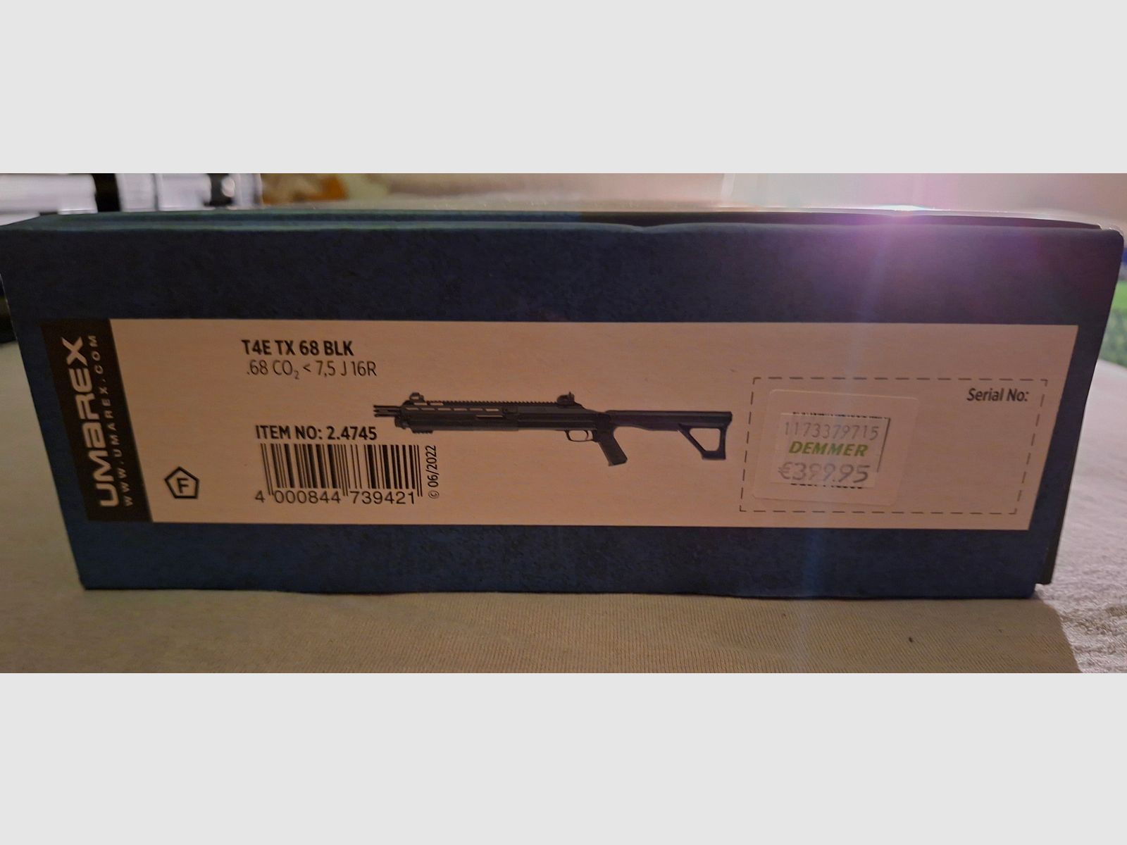 RAM PUMPGUN UMAREX HDX 68 /TX 68 NEU