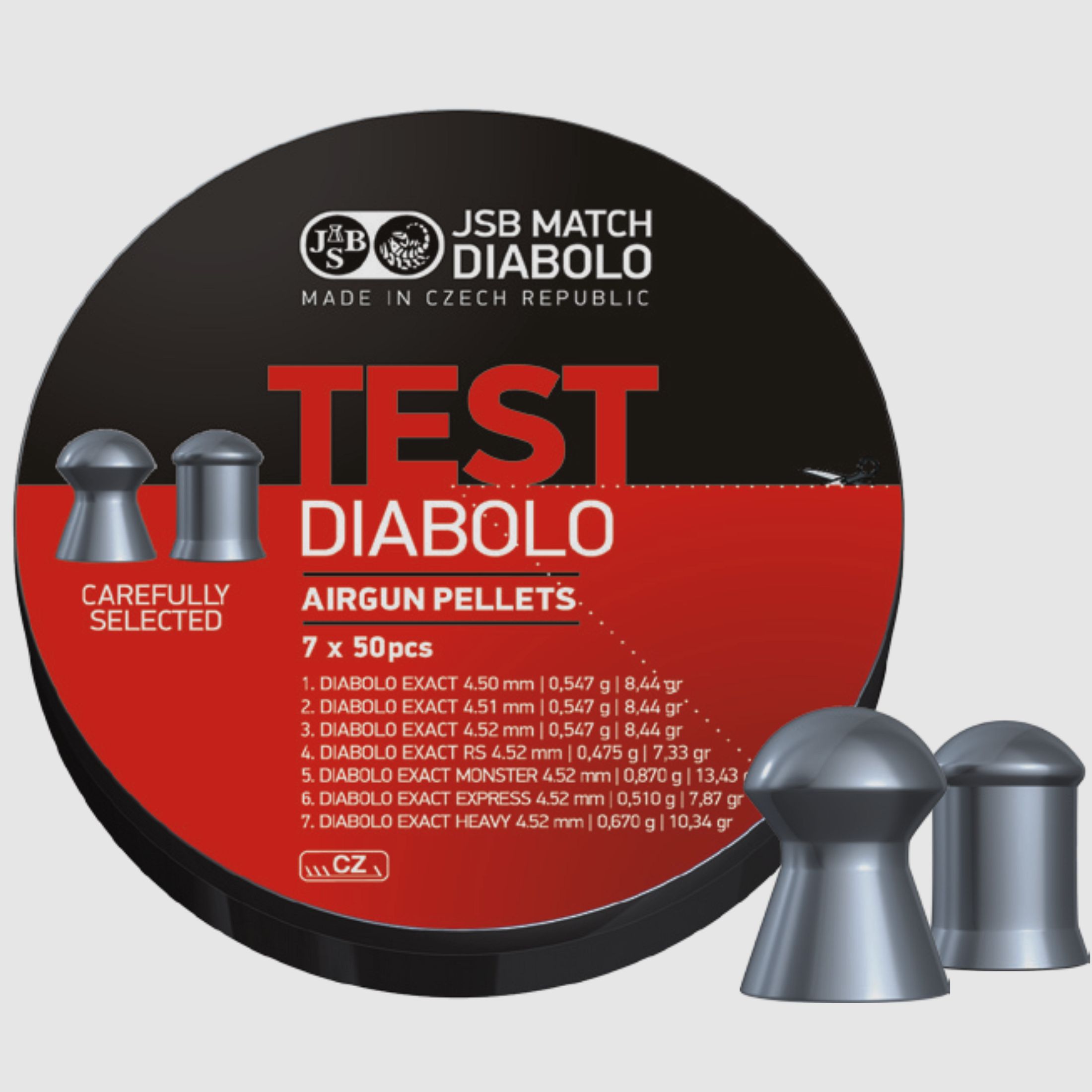 JSB Exact Jumbo Test Box, 5,5mm