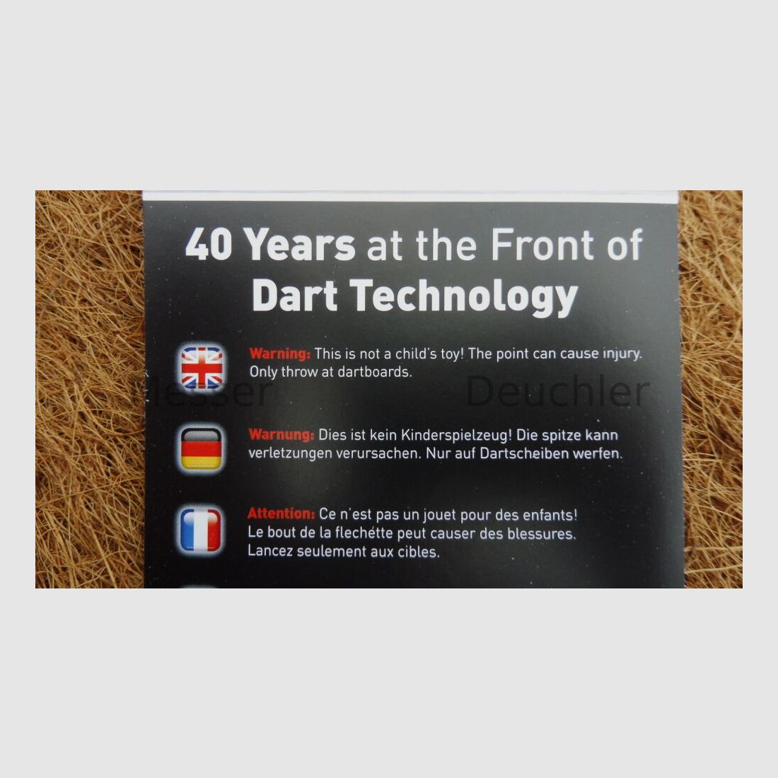 Elka Dart Sly Fox Premium Soft Tip Dart Nickel/Tungsten