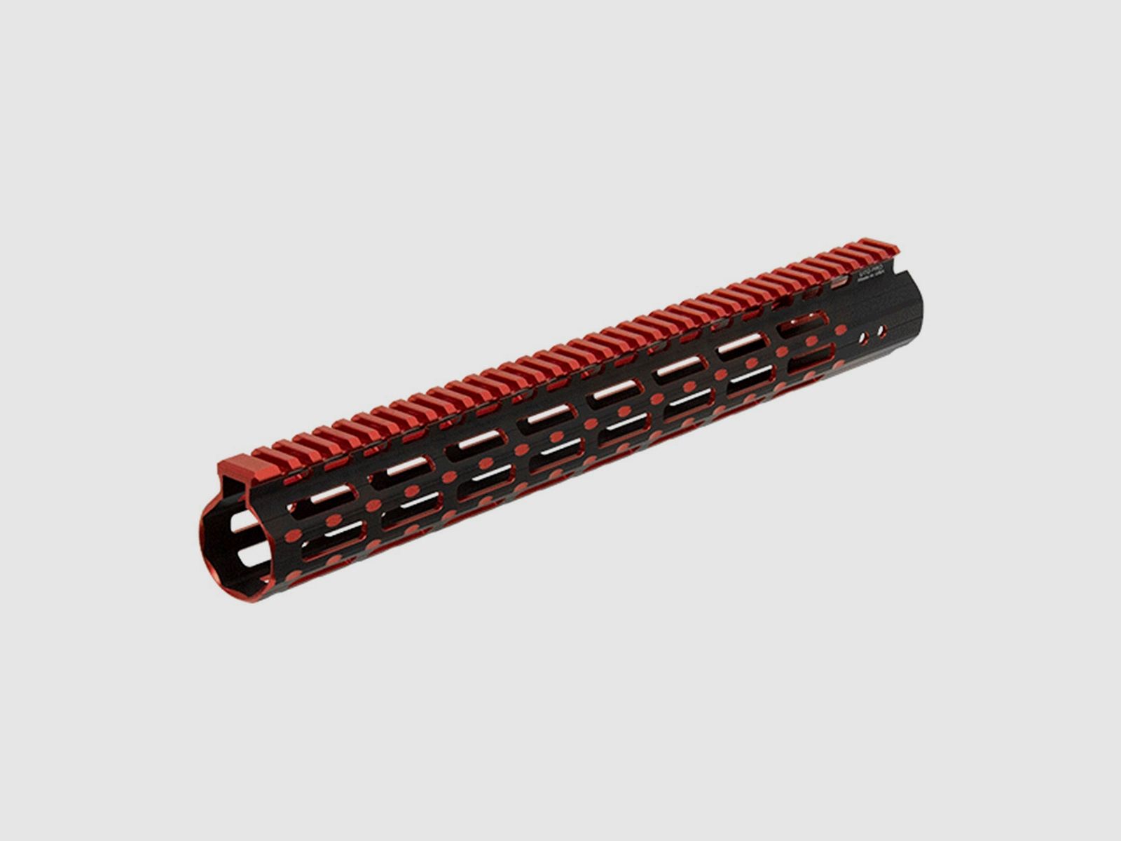 UTG PRO AR15 15" Super Slim Rail & Red 2-Tone