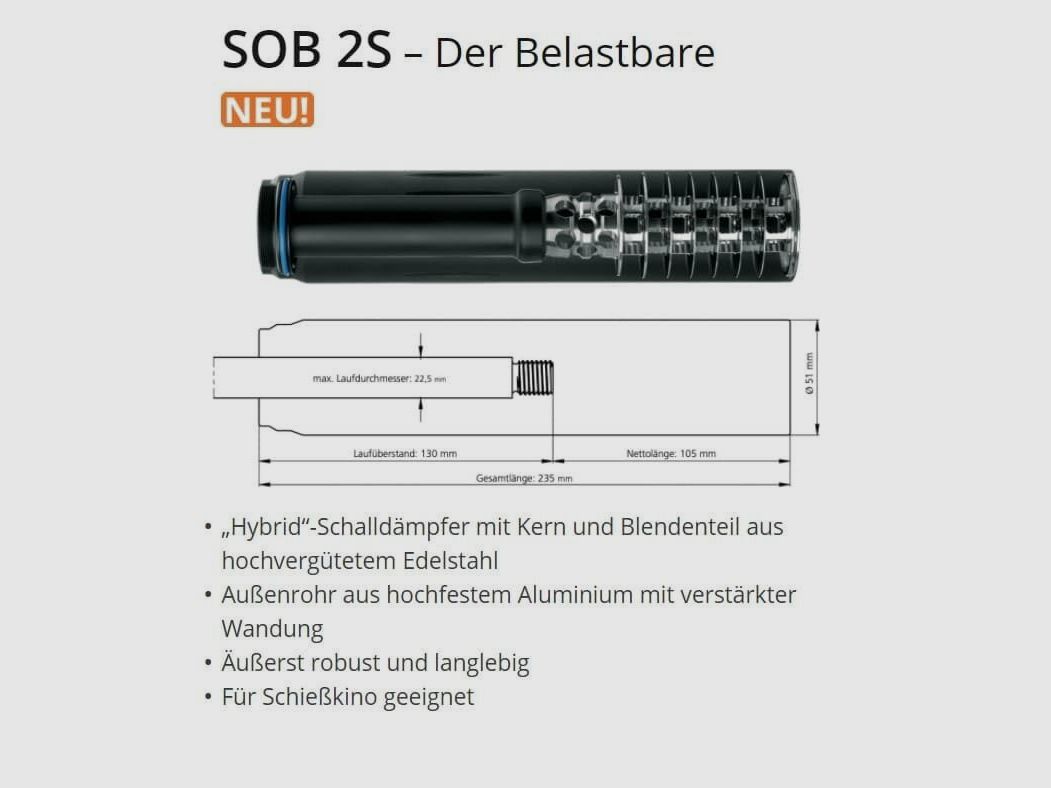 Eratac SOB 2S - Der Belastbare