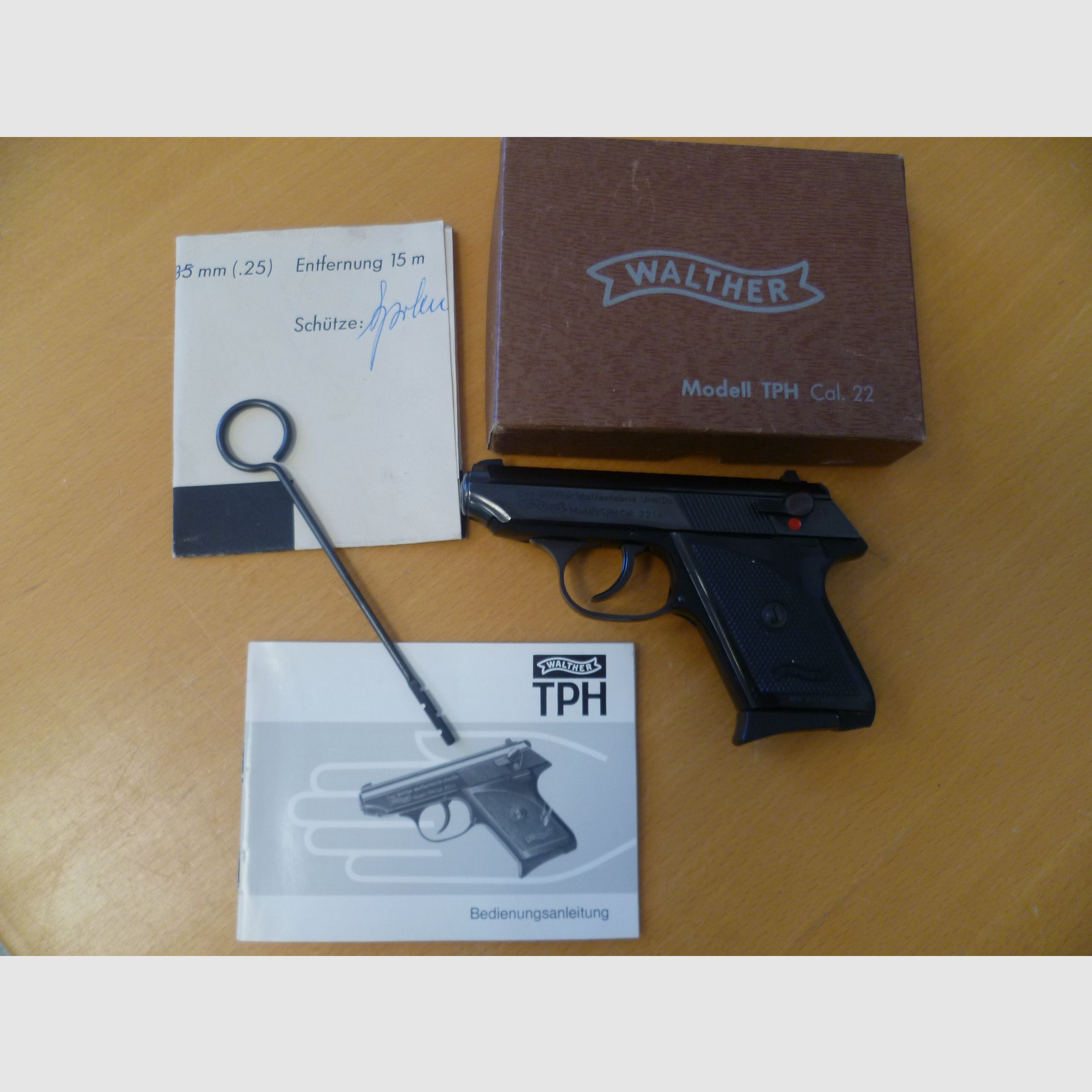 Walther TPH .22lr pistol.