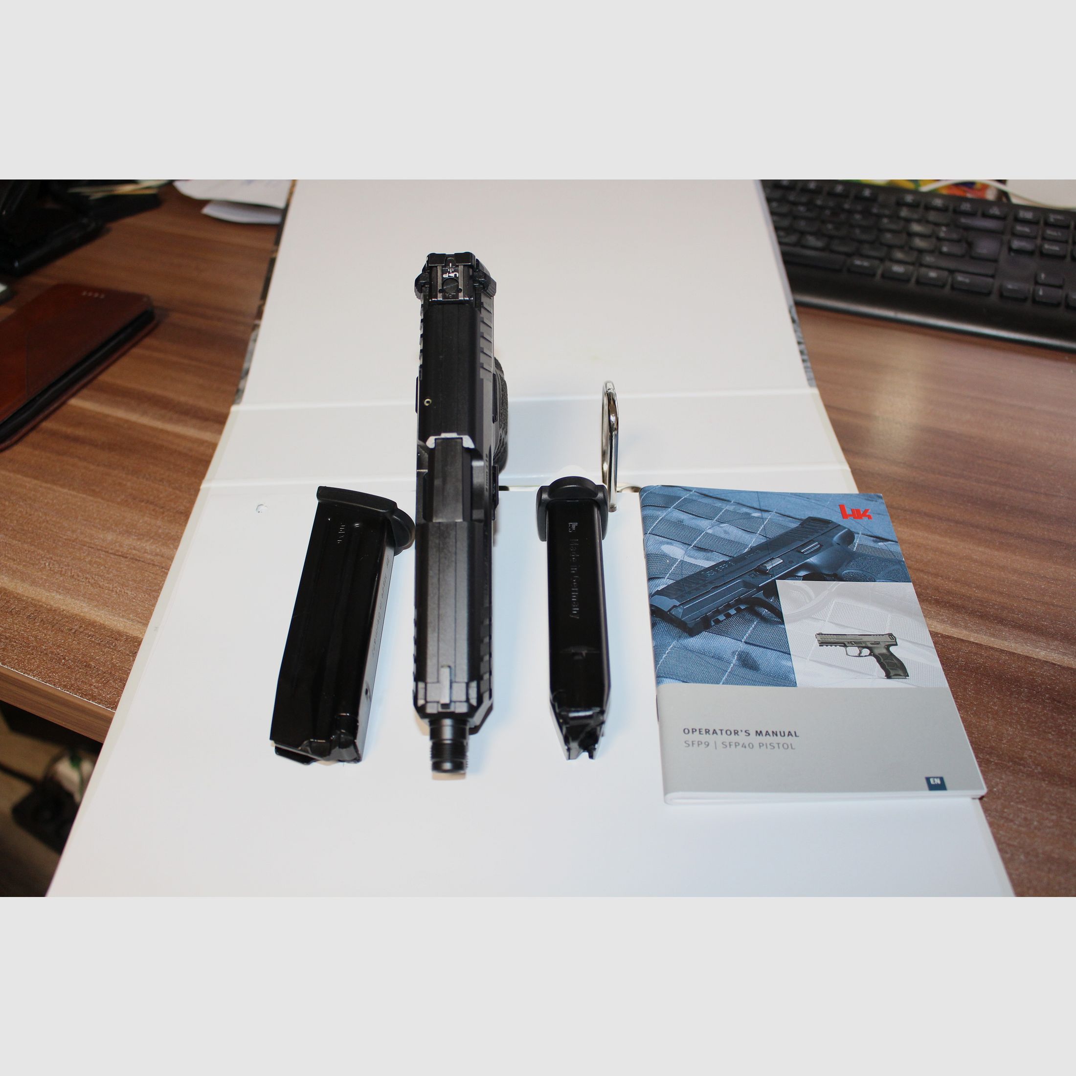 Halbautomatische Pistolie HK SFP 9 SD