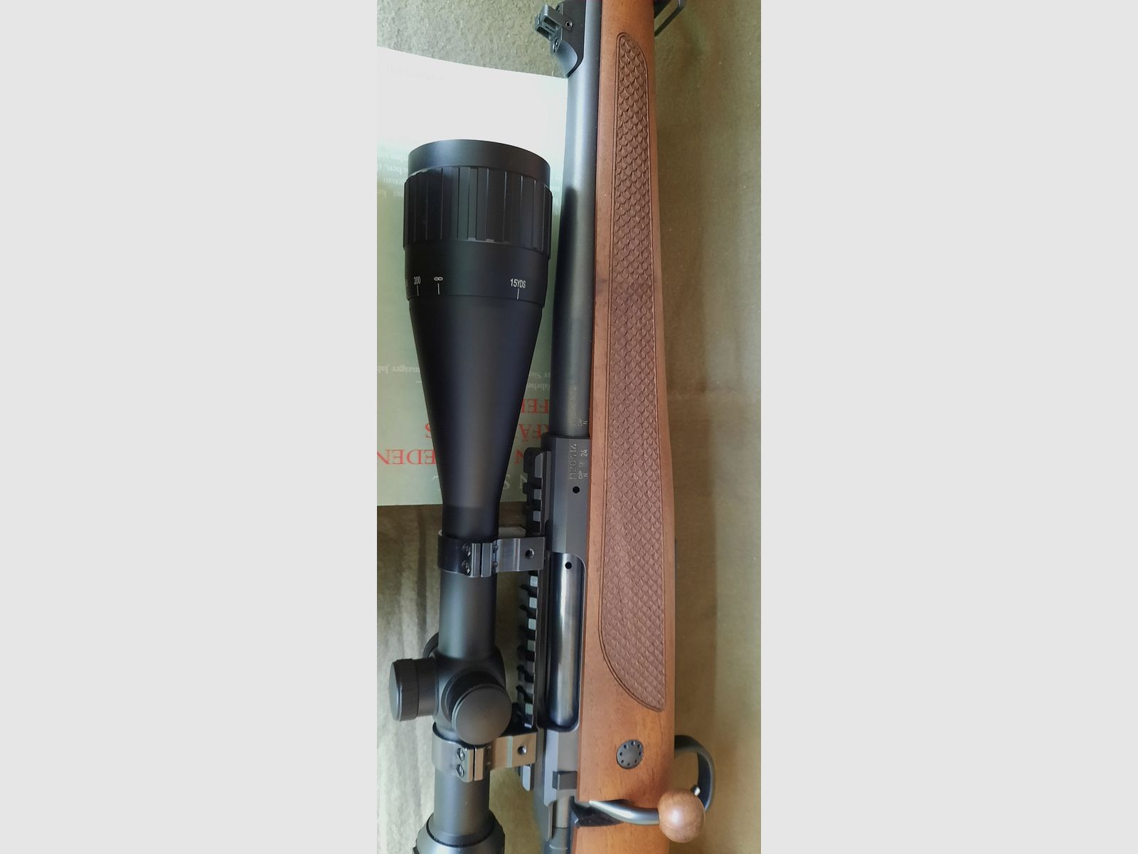 CZ 600 Lux, 8x57IS, not used for hunting