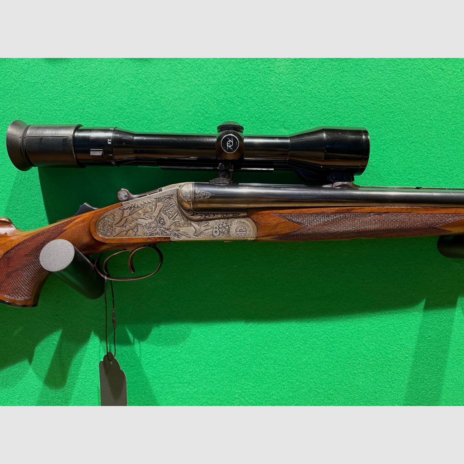 Heym Luxus Drilling 7x65R, 12/70 & .22Mag / Zeiss 1,5-6x42