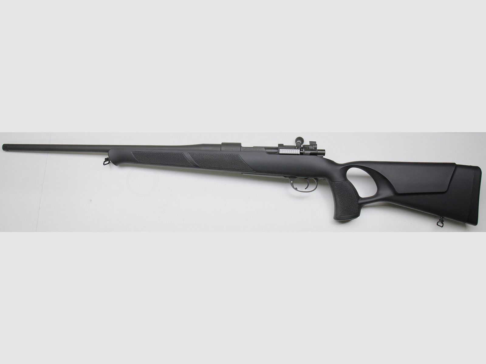 Faude 98er Custom, kal. 308 Win. z tworzywa sztucznego z otworami i powłoką Ceracote